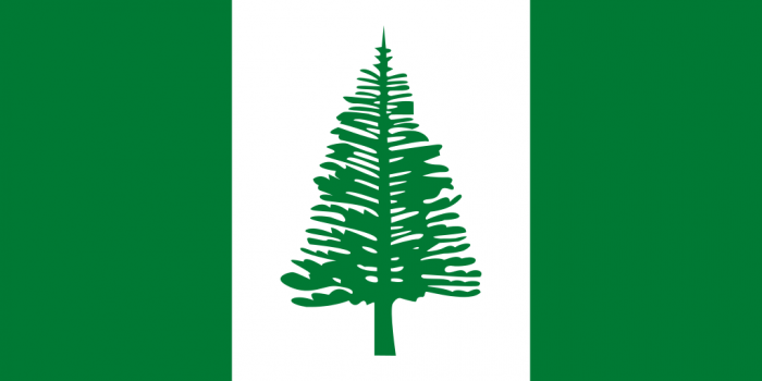 Norfolk Island Courtesy Flag