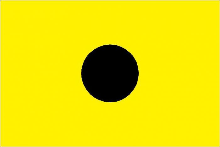 12 x 9 Code Flag I Polyester
