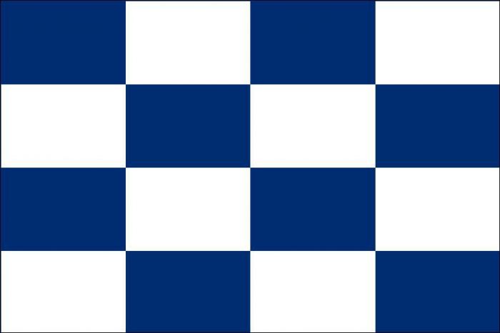 12 x 9 Code Flag N Polyester