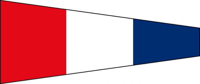 12 x 9 Code Flag No. 3 Polyester