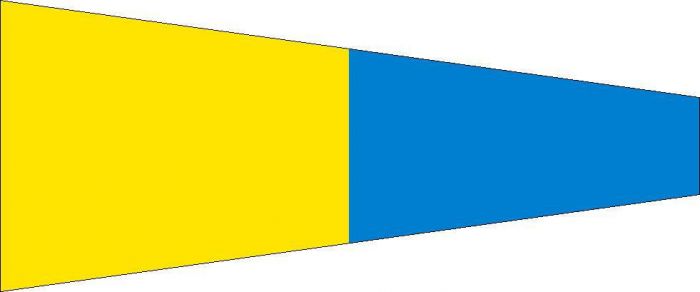 12 x 9 Code Flag No. 5 Polyester