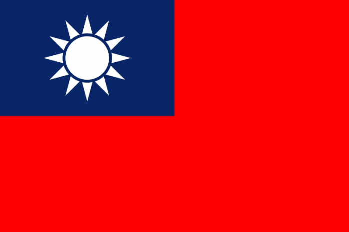 Taiwan Courtesy Flag