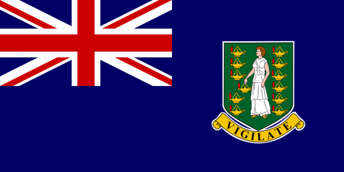 British Virgin Islands Courtesy Flag