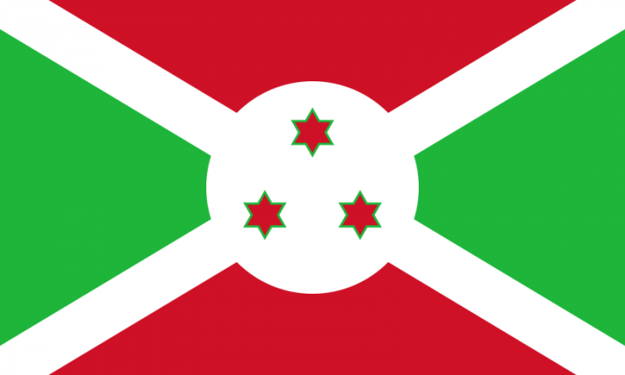 Burundi Courtesy Flag