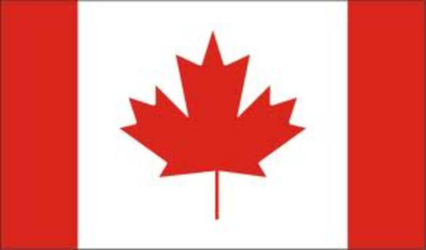 Canada Courtesy Flag