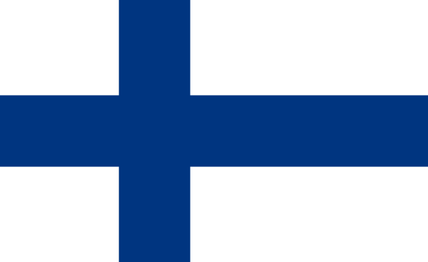 Finland National/Merchant Courtesy Flag