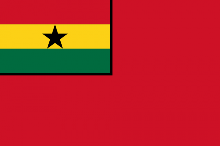 Ghana Merchant Courtesy Flag