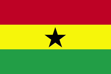 Ghana National Courtesy Flag