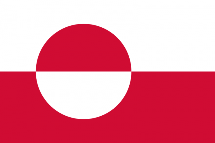 Greenland Courtesy Flag