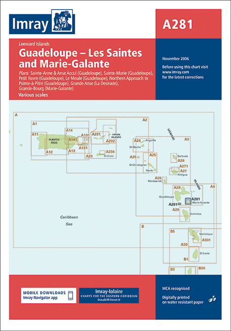A281 Les Saintes and Marie-Galante (Imray Chart)