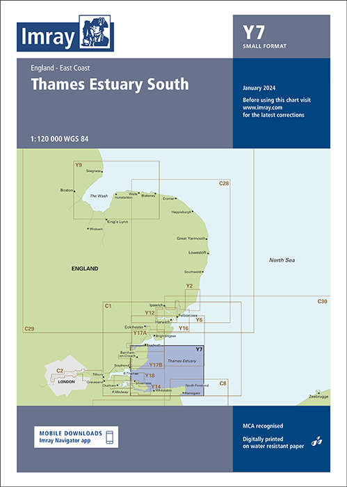 Y7 Thames Estuary South (Imray Chart)