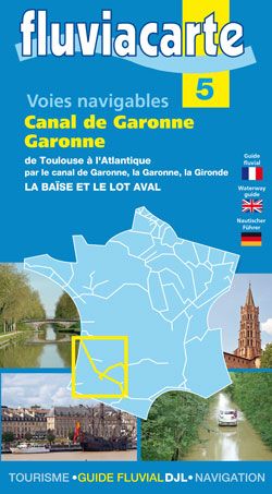 Fluviacarte Guide 5: Canal de Gronne - Garonne