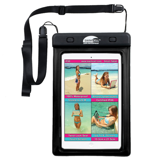 SwimCell Waterproof Tablet Case - Small (up to 15 x 21cm)