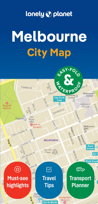 Lonely Planet Sydney City Map