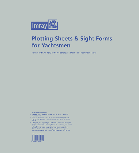 Plotting Sheets and Sight Forms for Yachtsmen