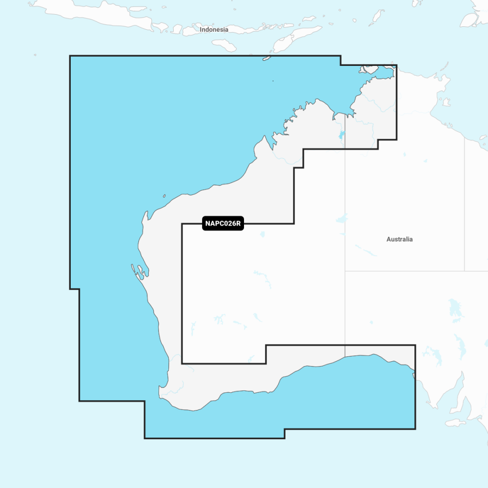 Navionics+ Regular Chart: PC026R - Australia, West