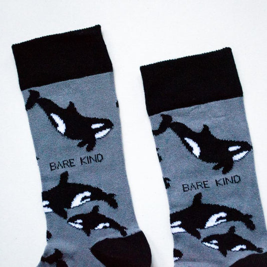 Save the Orcas Bamboo Socks
