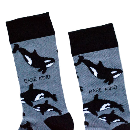 Save the Orcas Bamboo Socks