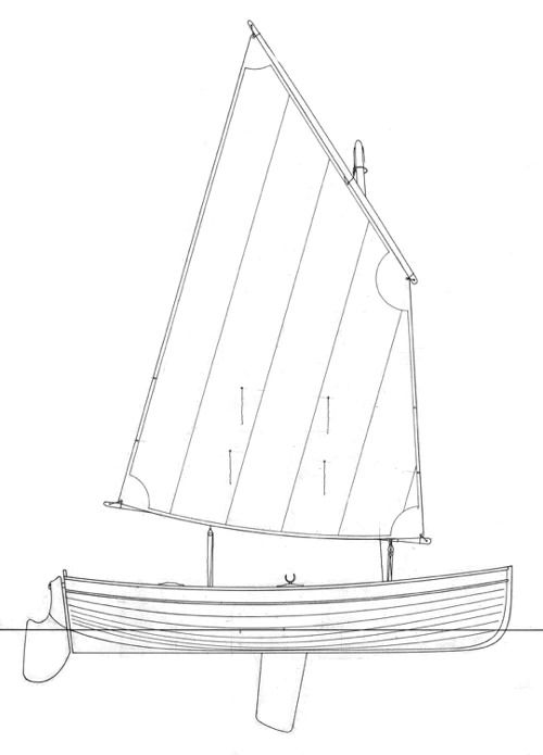 11-ft 6-in Guillemot Boatbuilding Plan