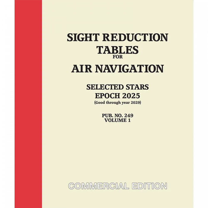 Sight Reduction Tables 249 Vol.1 Selected Stars EPOCH 2025