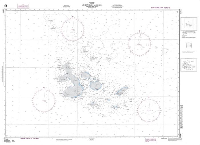 NGA Chart 22000: Archipielago de Colon (Galapagos Islands)