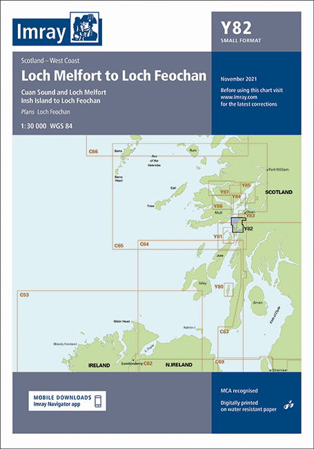 Y81 Corryvreckan, Sound of Luing and Garvellachs (Imray Chart)