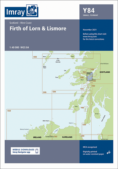 Y84 Firth of Lorn & Lismore (Imray Chart)
