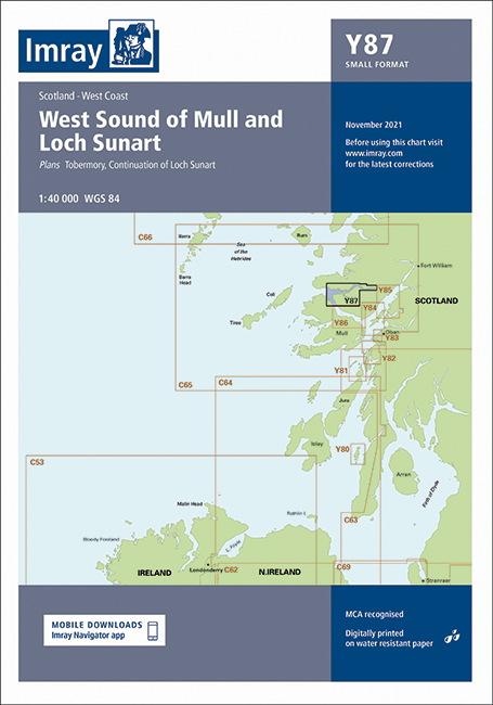 Y87 West Sound of Mull and Loch Sunart (Imray Chart)