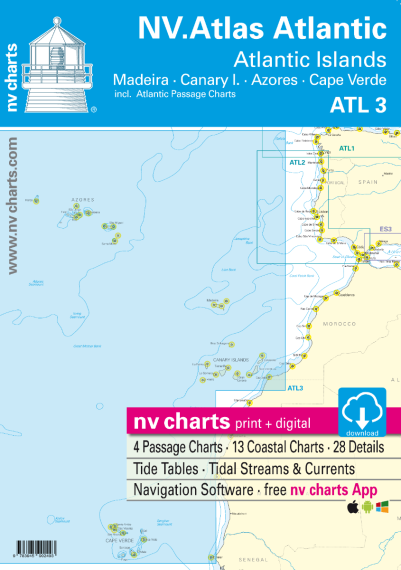 NV Atlas Atlantic ATL 3 - Atlantic Islands (Madeira, Canary Islands, Azores, Cape Verde)