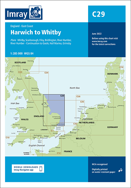 C29 Harwich to Whitby (Imray Chart)