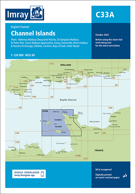 C33A Channel Islands (North) (Imray Chart)