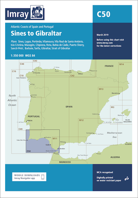 C50 Sines to Gibralter (Imray Chart)