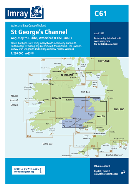 C61 St George's Channel (Imray Chart)