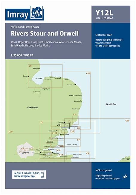 Y12 Rivers Stour and Orwell (Imray Chart)