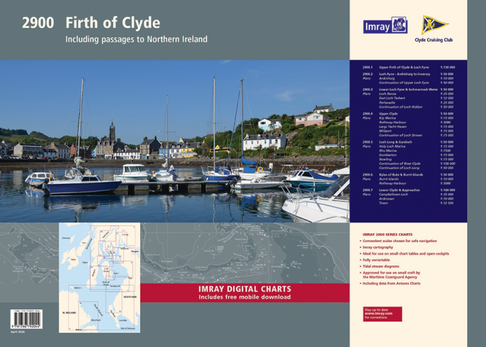 2900 Firth of Clyde Chart Pack (Imray Chart Folio)