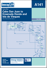 A141 Cabo San Juan to Ensenada Honda and Isla de Vieques (Imray Chart)