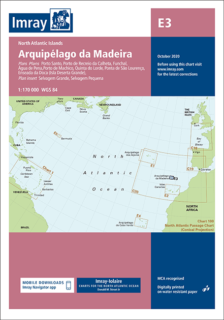 E3 Arquipélago da Madeira (Imray Chart)