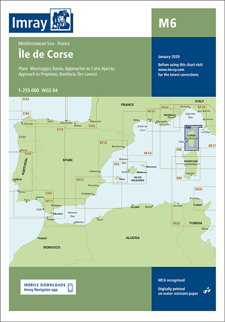 M6 Île de Corse (Imray Chart)