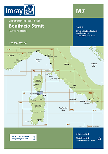 M7 Bonifacio Strait (Imray Chart)