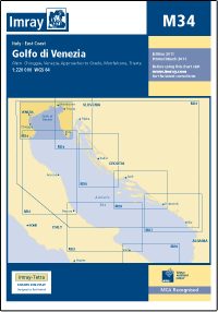 M34 Golfo di Venezia (Imray Chart)