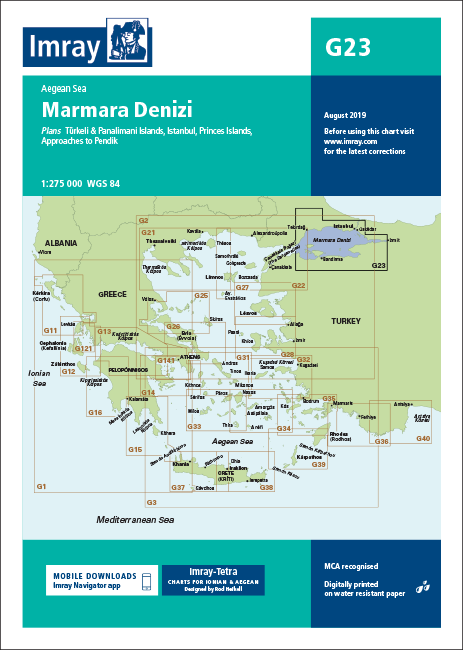 G23 Marmara Denizi (Imray Chart)