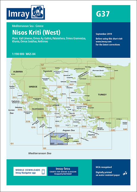 G37 Nísos Kríti - West (Imray Chart)