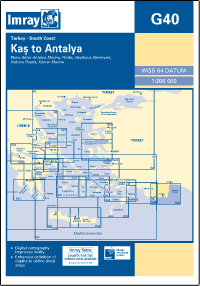 G40 Kas to Antalya (Imray Chart)