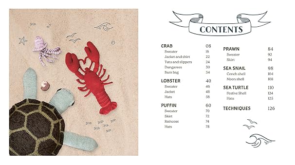 Best Dressed Crab and Friends: Knitted Sea Creatures with an Ocean of Outfits