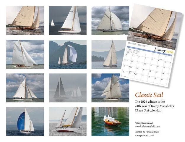 Classic Sail 2026 Calendar