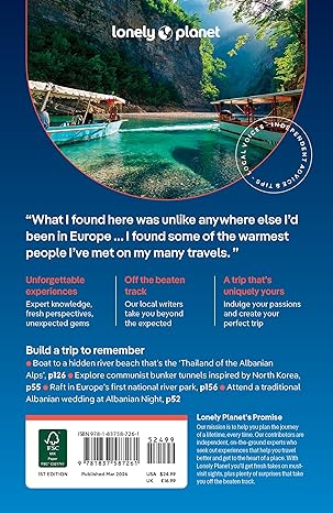 Lonely Planet Albania 2026