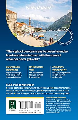 Lonely Planet Montenegro 2026 - Boat-Stuff