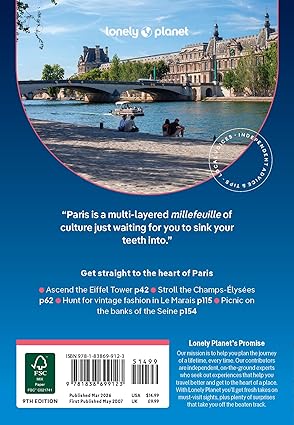 Lonely Planet Pocket Paris 2026