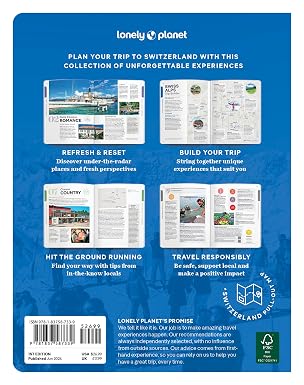 Lonely Planet Experience Switzerland, 1st edition 2026