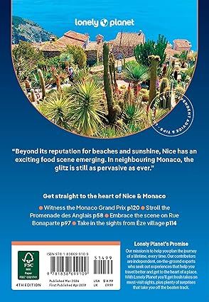 Lonely Planet Pocket Nice & Monaco, 4th ed. 2026